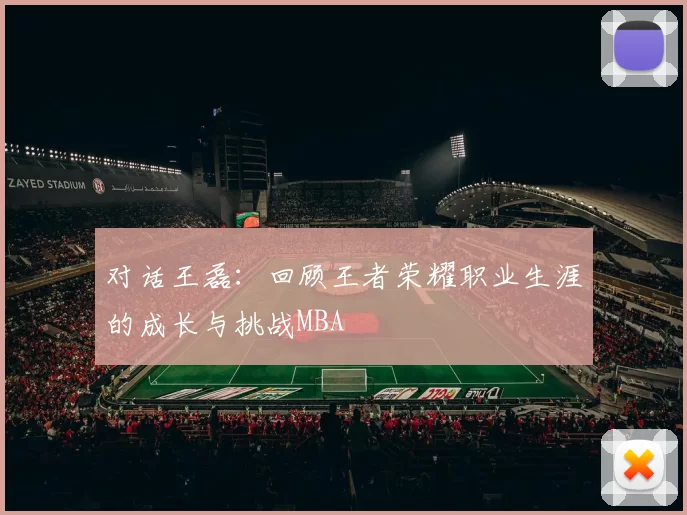 对话王磊：回顾王者荣耀职业生涯的成长与挑战MBA